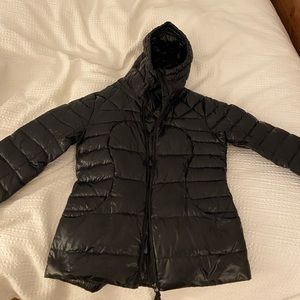Barely worn black lululemon jacket